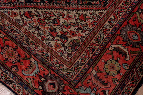 Antique Farahan Area Rug (7' x 11')